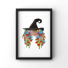Load image into Gallery viewer, Flower Witch Prints, mugs, more