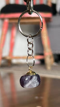 Load image into Gallery viewer, Amethyst Keychain *Tumbled