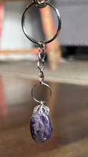 Load image into Gallery viewer, Amethyst Keychain *Tumbled