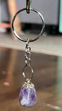 Load image into Gallery viewer, Amethyst Keychain *Tumbled