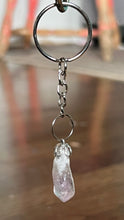 Load image into Gallery viewer, Amethyst Keychain *Raw Point