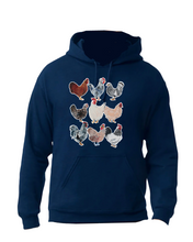 Load image into Gallery viewer, Chickens- Hoodies and more
