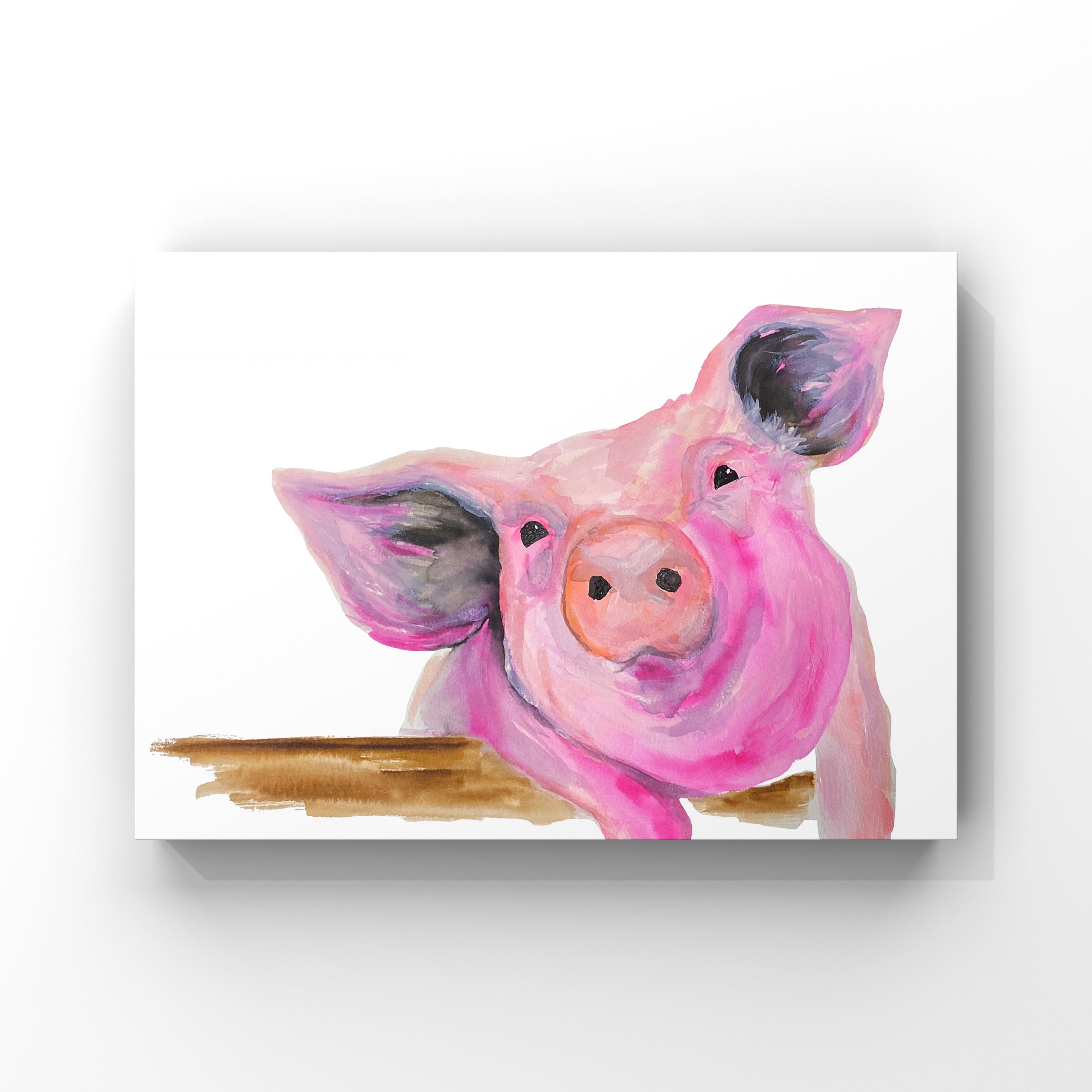 13Pcs High Quality dream Pink suit Gouache Painting brush pen pig