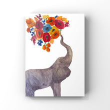 Load image into Gallery viewer, Elephant Blowing Flowers