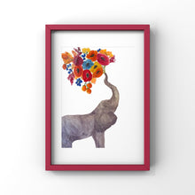 Load image into Gallery viewer, Elephant Blowing Flowers