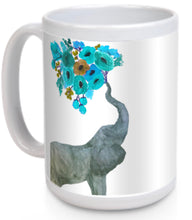 Load image into Gallery viewer, Elephant Blowing Flowers
