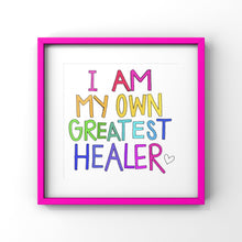Load image into Gallery viewer, I am my own greatest healer