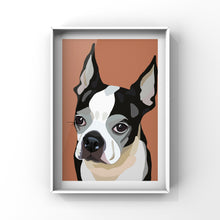 Load image into Gallery viewer, Custom Pet Portrait Print