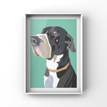 Load image into Gallery viewer, Custom Pet Portrait Print
