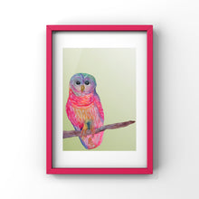 Load image into Gallery viewer, Watercolor Owl