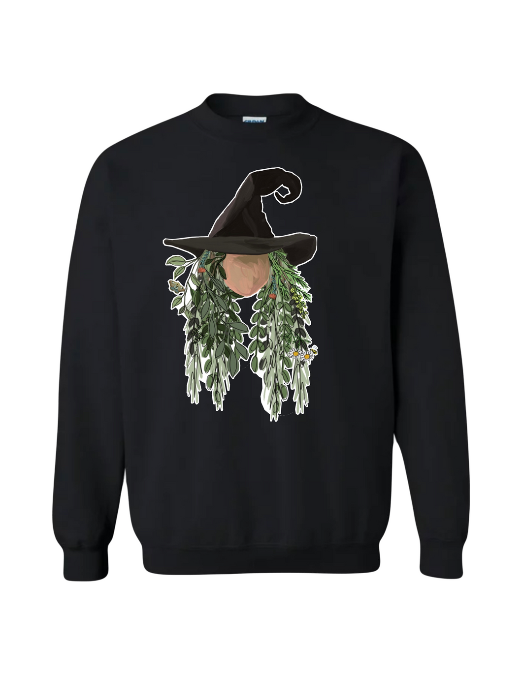 Garden Witch Hoodie, Crewneck Sweatshirts