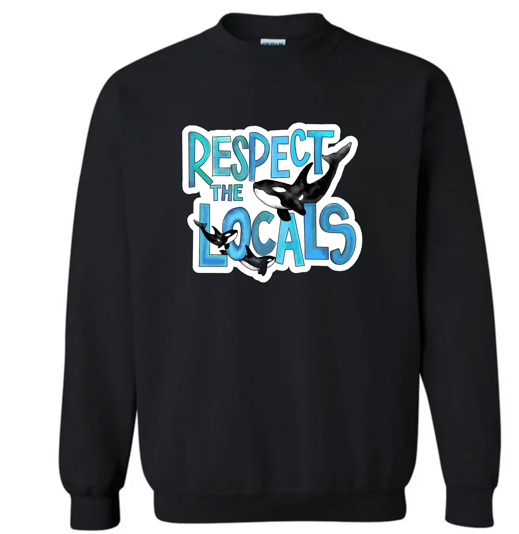 RESPECT THE LOCALS -Hoodies and more