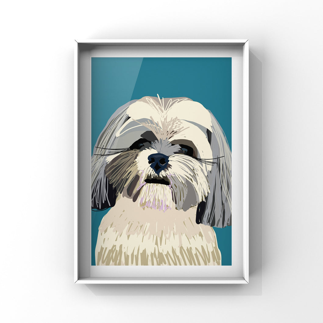 Custom Pet Portrait Print